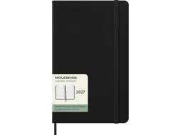 Agenda 2027 Moleskine 12M Planner Weekly 7dag/2pagina's large hc black