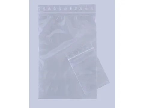 Sachet zip 50µm Transparent 180x250mm 1000 piècess