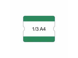 beschrijfbare hoes,markering HxB 216x180mm,PVC,groen - 2