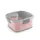 Sigma Home food to go lunchbox 1,4L roze - 17,7x17,7x8,7cm