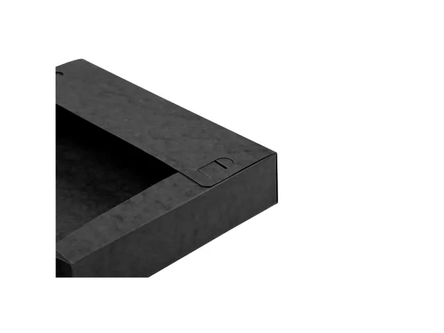 CARTOBOX glanskarton rug 60mm zwart