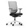 Dauphin Bureaustoel to-sync pro white hoge netrugleuning zwart