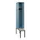 locker met bank,HxBxD 2120x300x815mm,1vak,vak B 300mm,cilinderslot