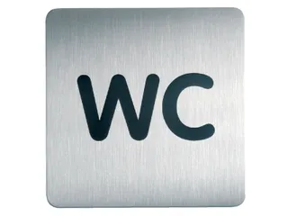 Infobord pictogram Durable 4957 vierkant wc 150mm - 1