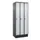 locker,HxBxD 1950x750x500mm,3vak,vak B 250mm,draaigrendel,sokkel