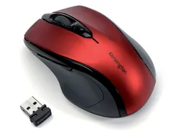 Muis Kensington Pro Fit draadloos rood rechts