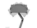 Neomounts NEXT Lite DS20-425BL1 Laptophouder monitorarm - 11.6-17.3 in
