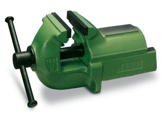 Parallel Bankschroef Smeedstaal Bekbreedte B 125Mm Spanwijdte 180Mm