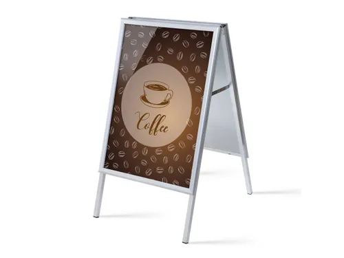 Stoepbord A1 complete set met print "Coffee"