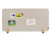 OUTLET Elements Bureauscherm akoestisch 60x120cm Beige Houders