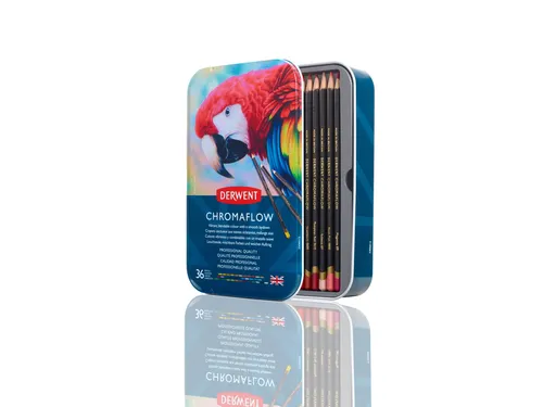 Kleurpotloden Derwent Chromaflow set à 36 kleuren