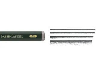 Potlood Faber-Castell 9000 Jumbo 6B - 7