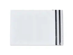 Verzendzak Bodemvouw 340x420mm 60µm met kleefbare klep 500 Stuks