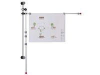Planhouder Hebel Wandmodel Grijs