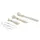 SET Met Nylon Kabelbinders - Verschillende Afmetingen - WIT (75 ST.)