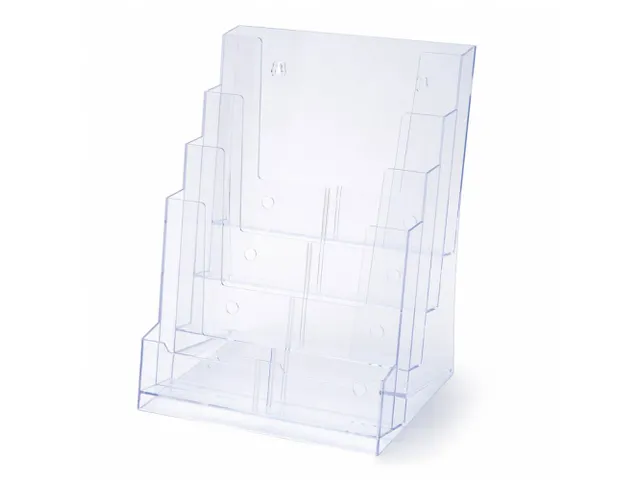 Folderhouder Balie of Wand 4x A4 Staand