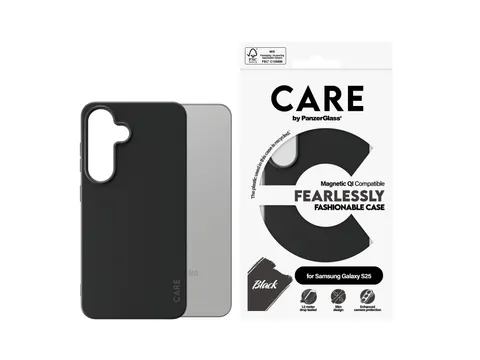 PanzerGlass CARE by Case Black w. Qi Compatible Samsung Galaxy S