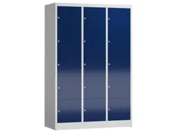 lockerkast,HxBxD 1800x1185x500mm,3x5vakken,vak B 395mm,cil.-slot