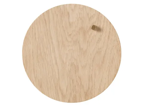Glasmagneetbord Naga rond 25cm eiken