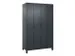 locker voor scheiding van kleding,HxBxD 1950x1200x500mm,4vak