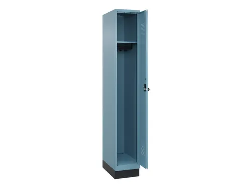 locker,HxBxD 1950x300x500mm,1vak,vak B 300mm,draaigrendel,sokkel
