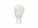 Koksmuts Grande Lux non woven viscose Wit 30cm geperf. kroon 50 stuks