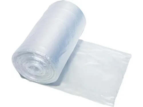 Vuilniszak HDPE 10 micr ft 44 x 48 cm transparant 50st