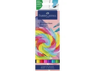 Duo aquarelmarker Goldfaber etui 6 stuks Candy shop - 3