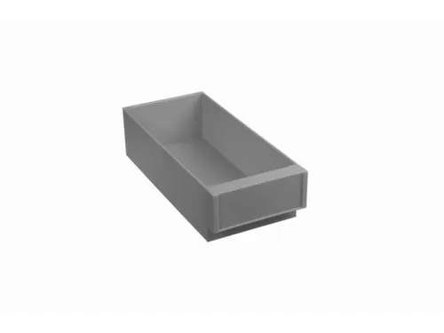 Lade Voor Combi-Ladensysteem Voor Behuizing 102x162x345mm Grijs