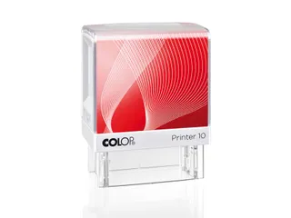 Tekststempel Colop Printer 10 +bon 3regels 27x10mm zwart - 6
