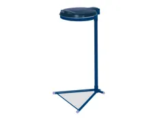 Afvalverzamelaars Standmodel 980x500x530mm 120 liter Zak Blauw