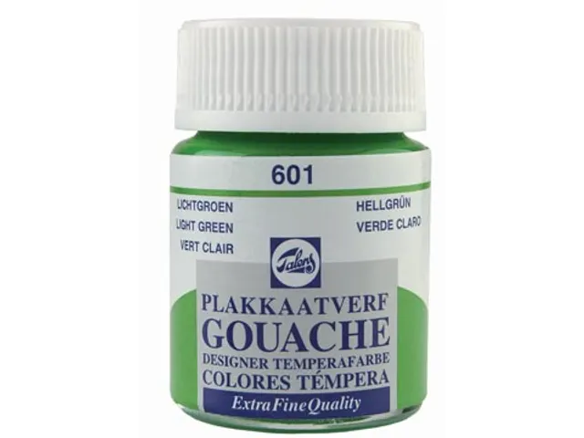 plakkaatverf Extra Fijn flacon van 16 ml, lichtgroen