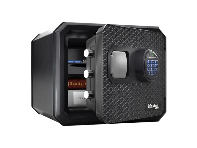 Kluis MasterLock brandvrij en waterdicht electronisch combi-slot L zwa