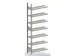 Rayonnage de bureau sans boulons suivant HxlxP 2200x1256x336mm 7tablet