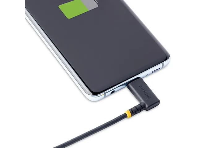 USB-C Oplaadkabel 15cm Haakse USB-C Kabel, 60W PD 3A