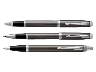 Balpen Parker IM Dark Espresso CT Medium Blauwe inkt - 7