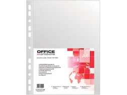 Office Products showtas A4 40 micron 11-gaats gekorreld 100 stuks