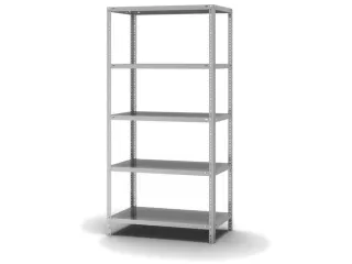magazijnstelling,grondveld,HxBxD 2000x1000x500mm,vaklast 200kg - 1