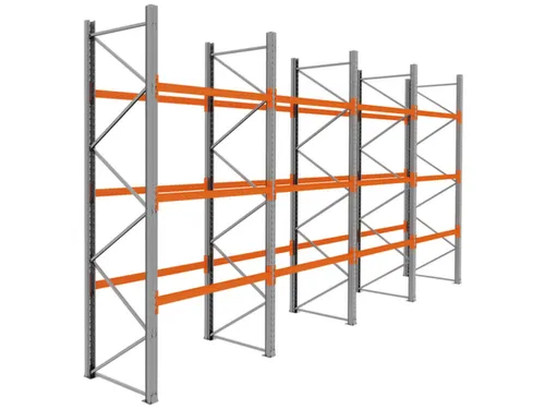 palletstelling,basis+3xaanbouw,HxBxD 3990x7800x1100mm,vakl. 3000kg