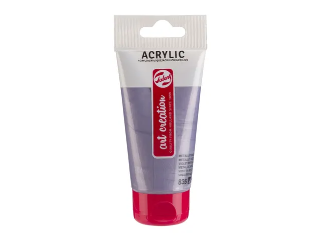 Acrylverf Talens Art Creation 835 metallicviolet tube à 75ml