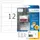 HERMA 4692 Weervaste Folie-etiketten A4 97x42,3mm Wit 300 stuks