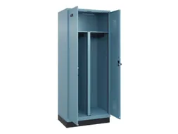 PBM-locker,HxBxD 1950x800x500mm,2vak,vak B 400mm,draaigrendel