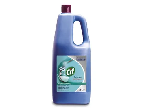 Cif Schuurcrème, Met Bleekwater, Flacon Van 2 Liter