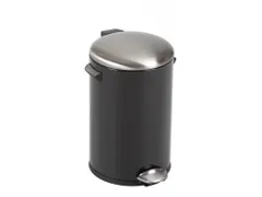 Pedaalemmer Belle Deluxe 12 Liter Zwart / Mat RVS