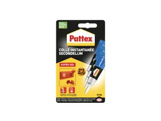 Secondelijm Pattex super gel 3 gram blister 2+1 gratis - 1