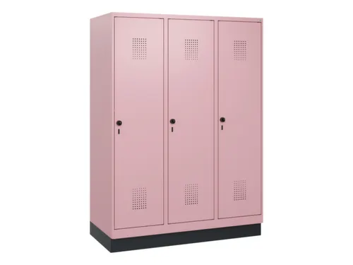 schoollocker,HxBxD 1630x1200x500mm,3vak,vak B 400mm,draaigrendel