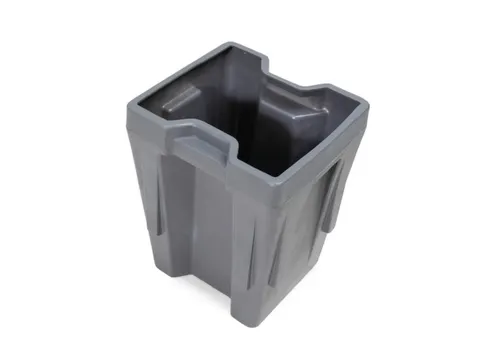 inzetbak,v. stapelbak 300l,HxBxD 440x351x331mm,PE,grijs