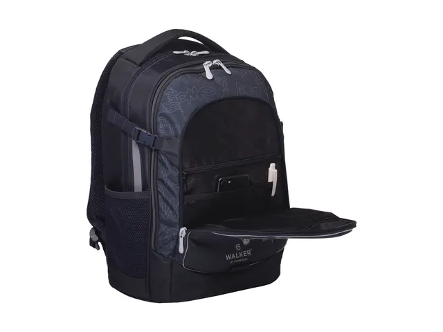 Schooltas Walker Fame 2.0 Super Skate Anthracite