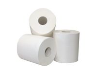 Midirol Handdoekpapier Wit Recycled 1-laags
