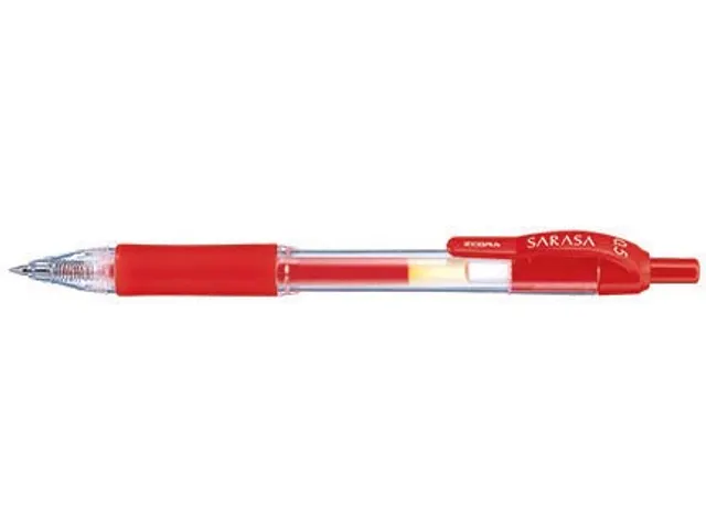 gelroller Sarasa 0,5 mm rood